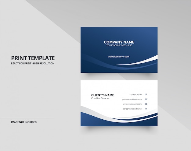 company business card