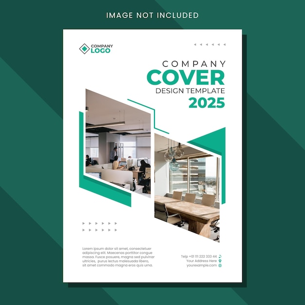 Company cover template design