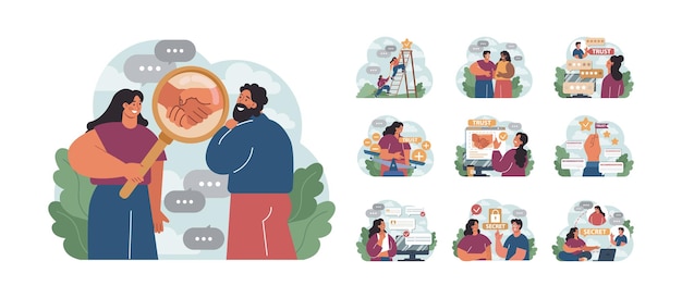 Company credibility set brand reputation based on customer loyalty