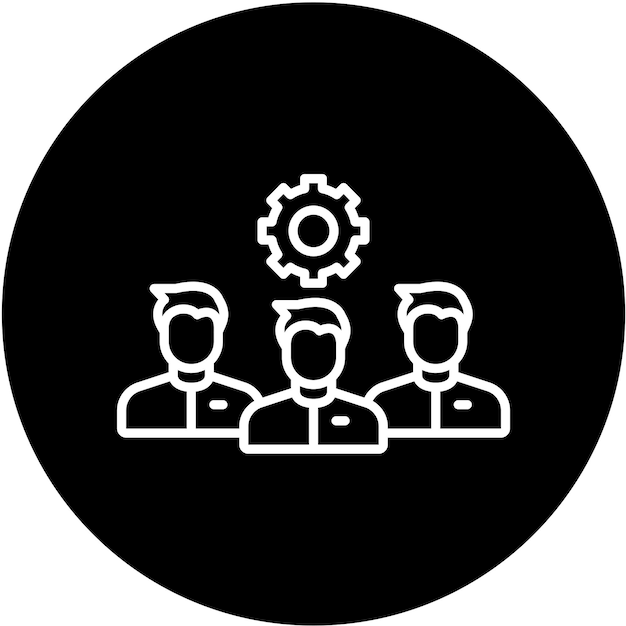 Company culture icon style