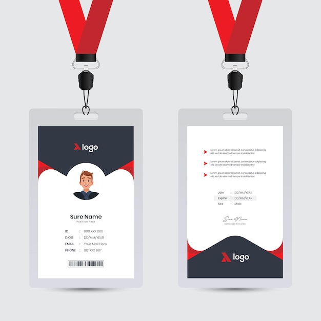 Company Id Card Template