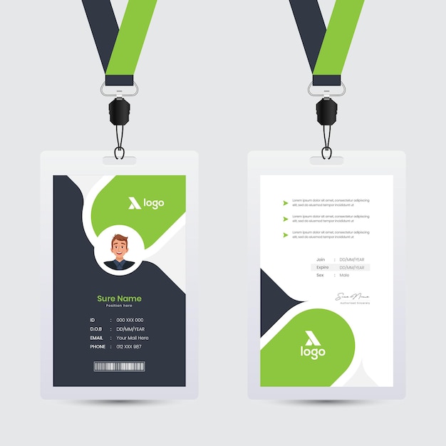 Company Id Card Template