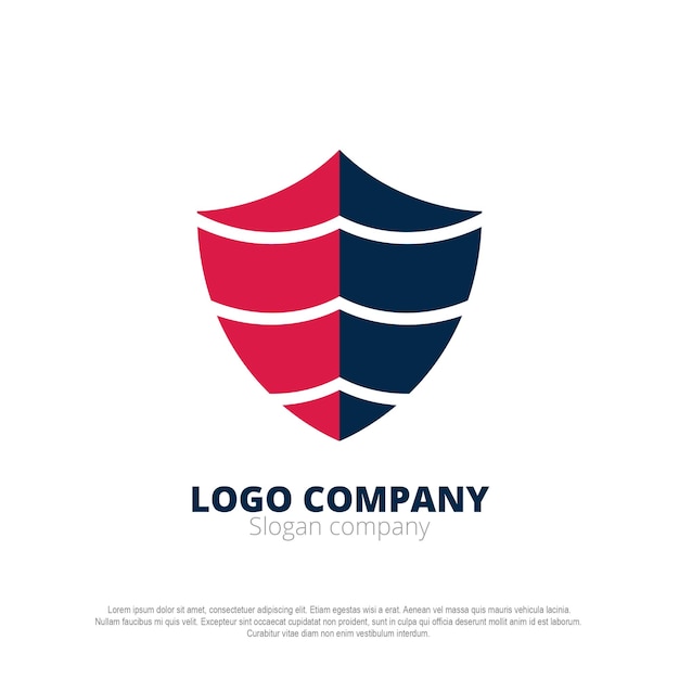 会社のアイデンティティのロゴ