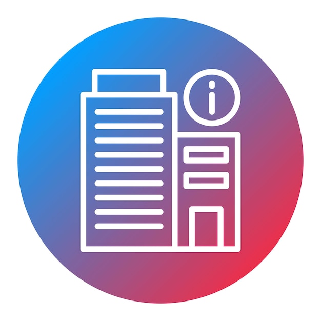 company information icon vector image can be used for business onboarding