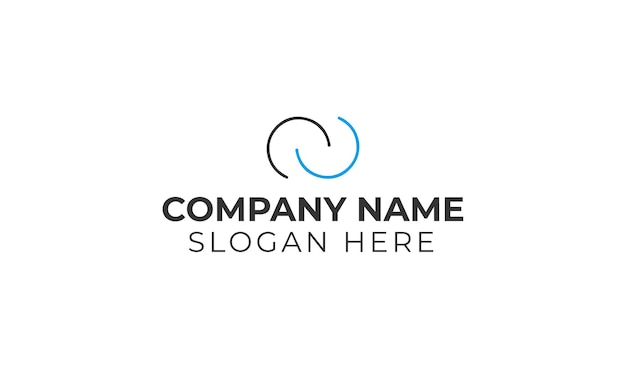 Company logo design ideas vector Flat design logo design