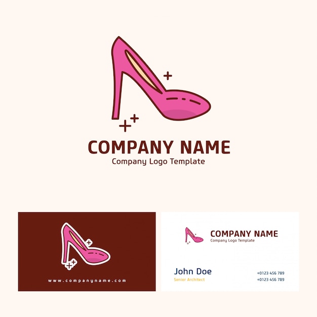 Logo aziendale con il nome basato sul vettore della festa della mamma