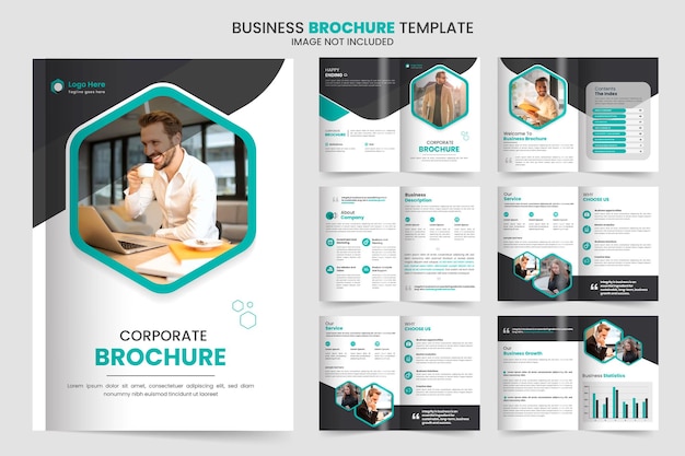 Company profile brochure design brochure creative design modello multiuso con copertina