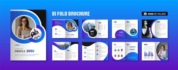 Company profile brochure template design creative modern corporate business brochure layout