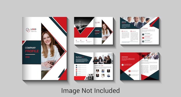 company profile brochure template design