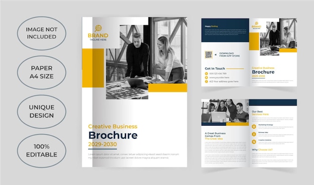 Company profile brochure template