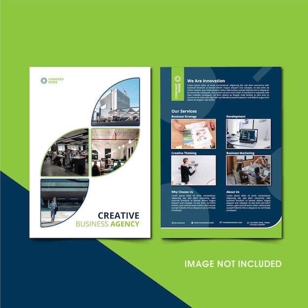 Company Profile business brochure design corporate professional brochure template Premium Vector