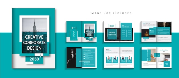 Company profile modern business brochure template layout design creative brochure template layout