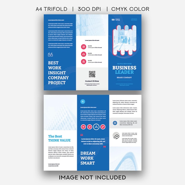 company trifold brochure