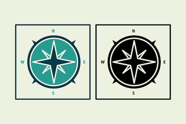 compass icon icon related to ui elements suitable for web site app user interfaceselement printable etc solid icon style simple vector design editable