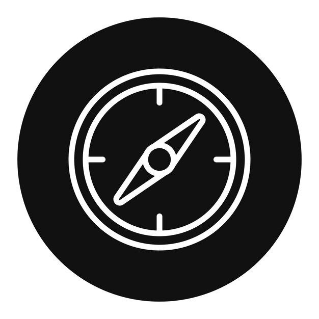 Compass icon vector image Can be used for Adventure