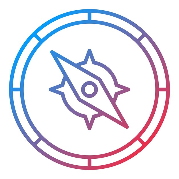コンパスアイコンのベクトル画像はPirateに使用できます