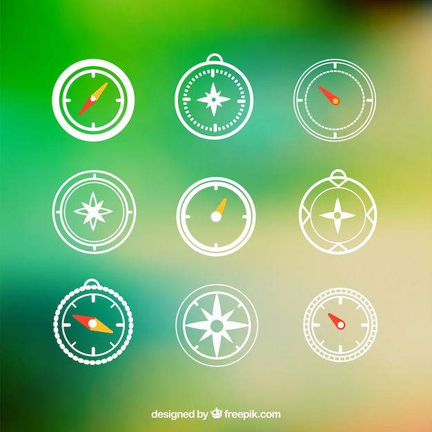 Compass icons