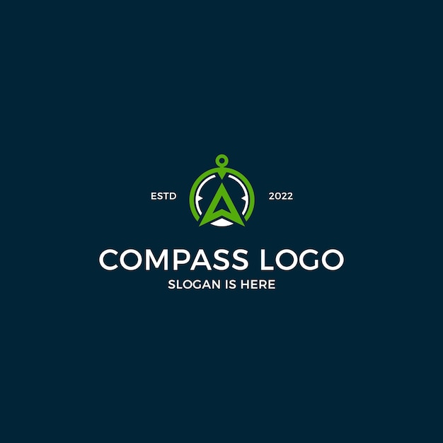 Вдохновение для дизайна логотипа Compass