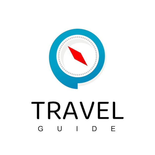 Compass Logo Design Template,Travel Guide, Navigation Logo