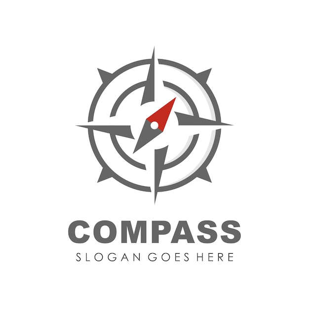 Дизайн логотипа compass