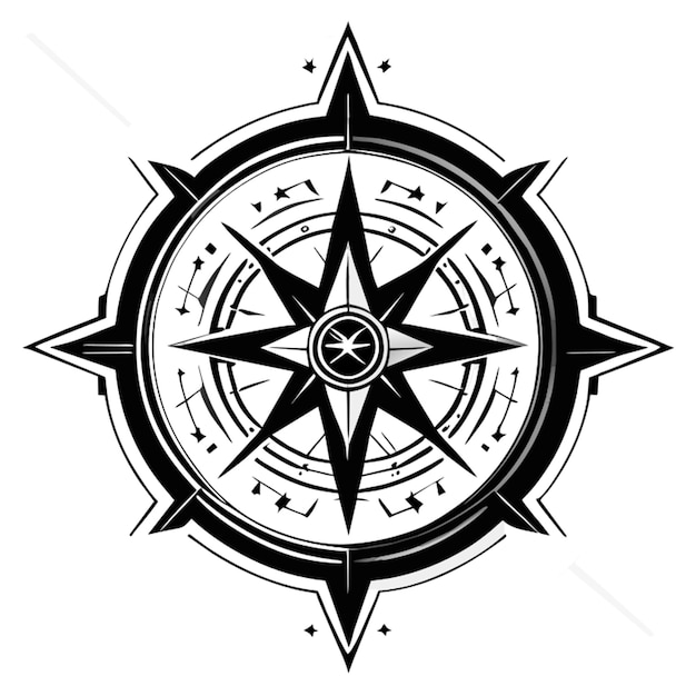 Premium Vector | Compass vector illustration