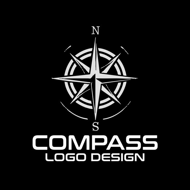 Compass Vector Logo Design