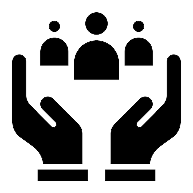 Compassionate Staff icoon vector afbeelding Kan worden gebruikt voor ouderenzorg