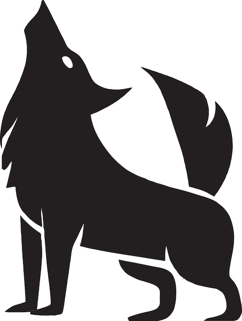 Compassionate Vector Dog Logo voor uw Compassionate and Empathic Dog Business