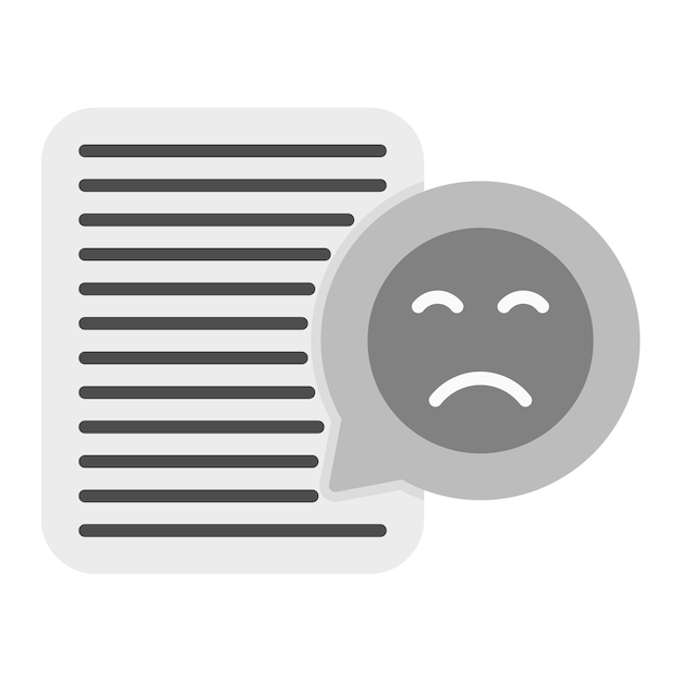 苦情アイコンのベクトル画像は GDPR に使用できます
