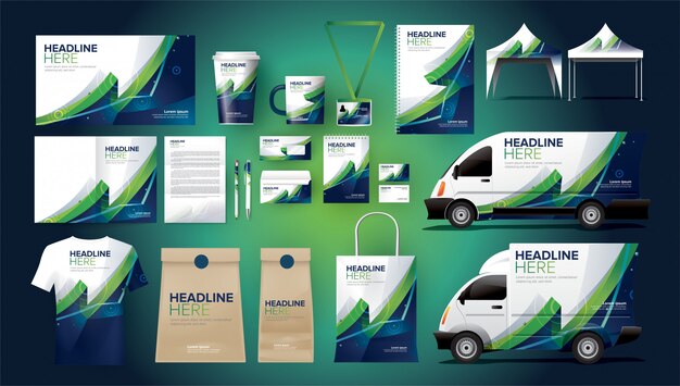 Complete corporate identity package