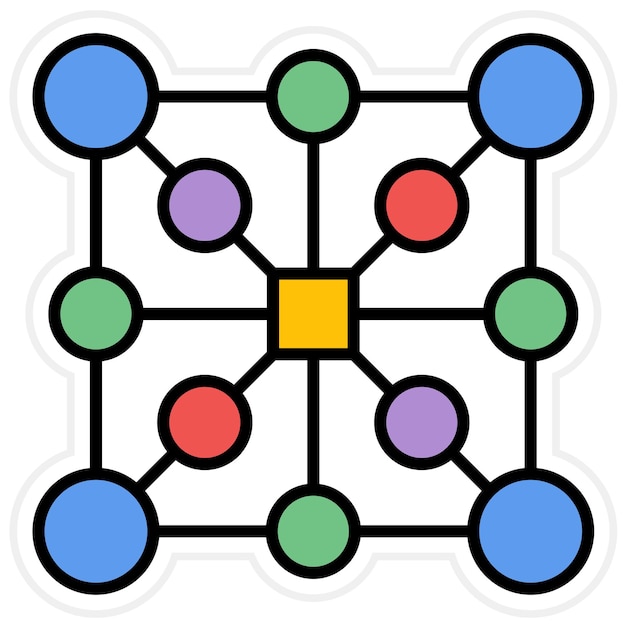 Vector complexiteit icoon vector afbeelding kan worden gebruikt voor big data