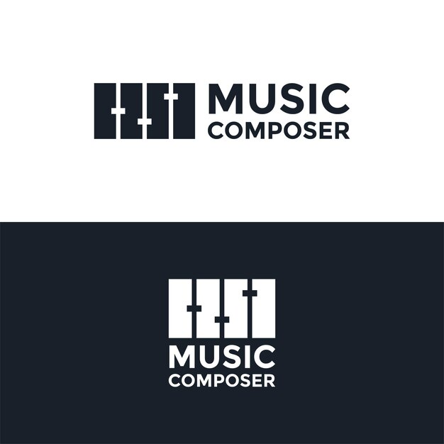 Download del modello di progettazione del logo del compositore