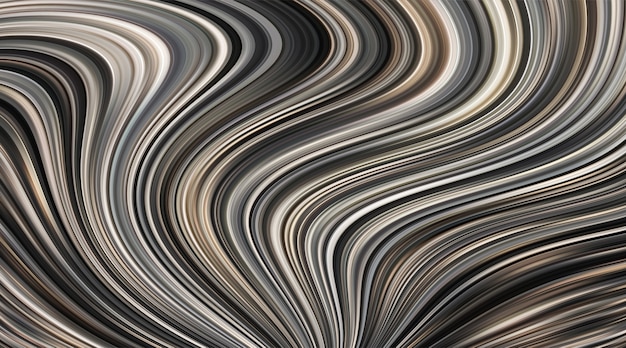 Composition of plastic wavy texture