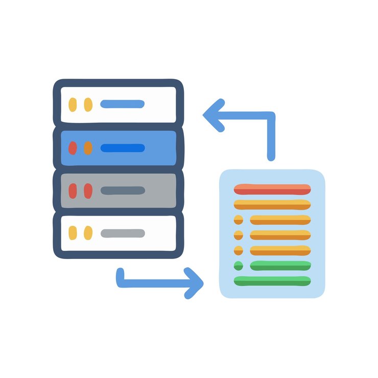 Vector comprehensive sql query icon