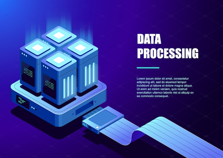 Vector computation of big data center template