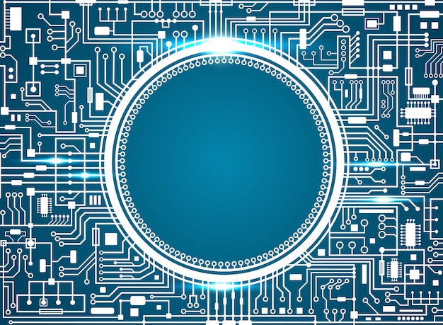 Vector computer circuit board.