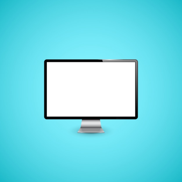 Computer Display Illustration.