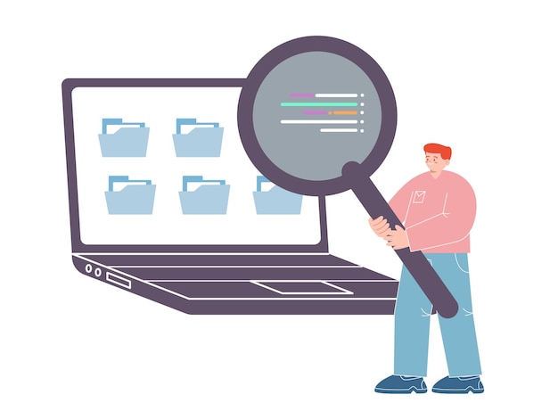 Computer forensische cybersecurity analyseren analyseren inspectie vinden bewijs bewijs identificatie