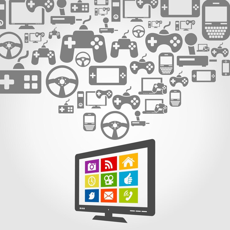 Vector computer game