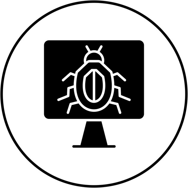 Computer icoon vector afbeelding Kan worden gebruikt voor netwerken en het delen van gegevens