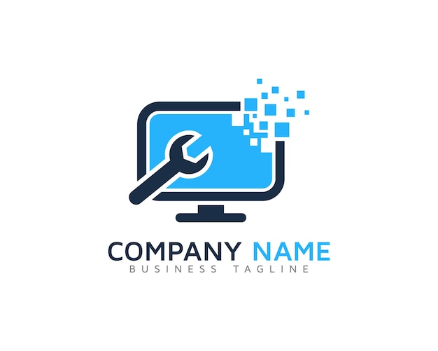 Computer logo design