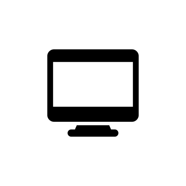 コンピュータモニタアイコン