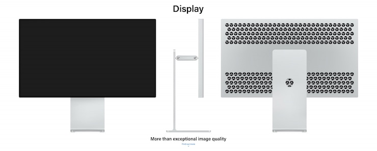 Vector computer monitor   with black screen on white background. stock illustration