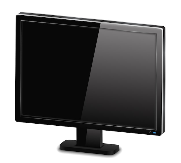 Vector computer monitor