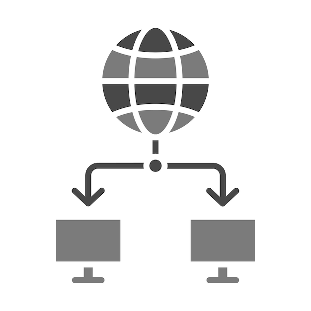 コンピュータネットワークのアイコン
