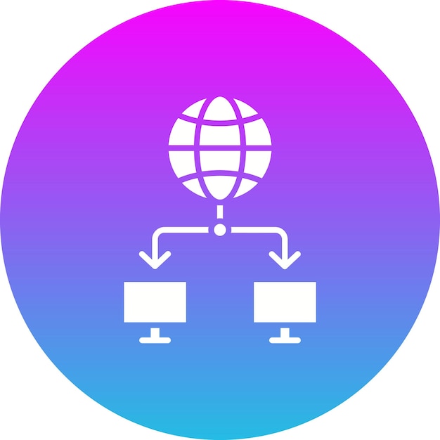 コンピュータネットワークのアイコン