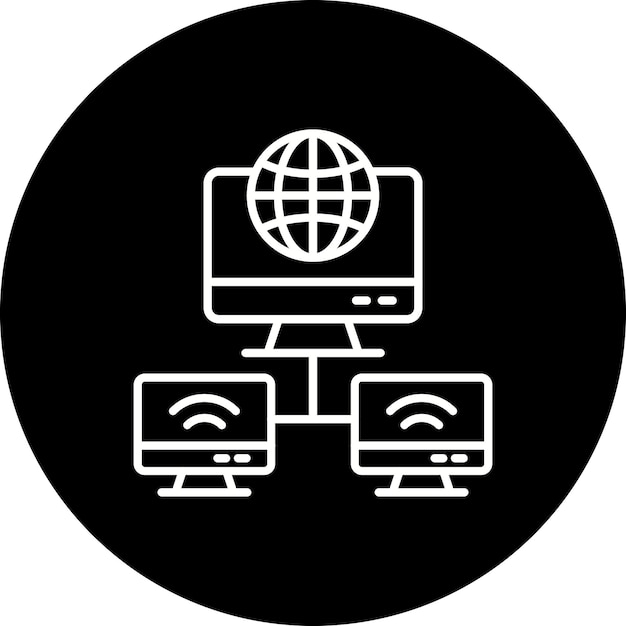 コンピュータネットワークのアイコン