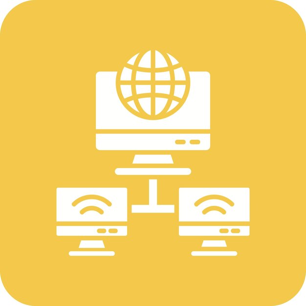 コンピュータネットワークのアイコン