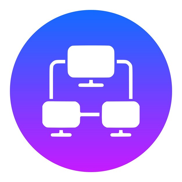 コンピュータネットワークのアイコン