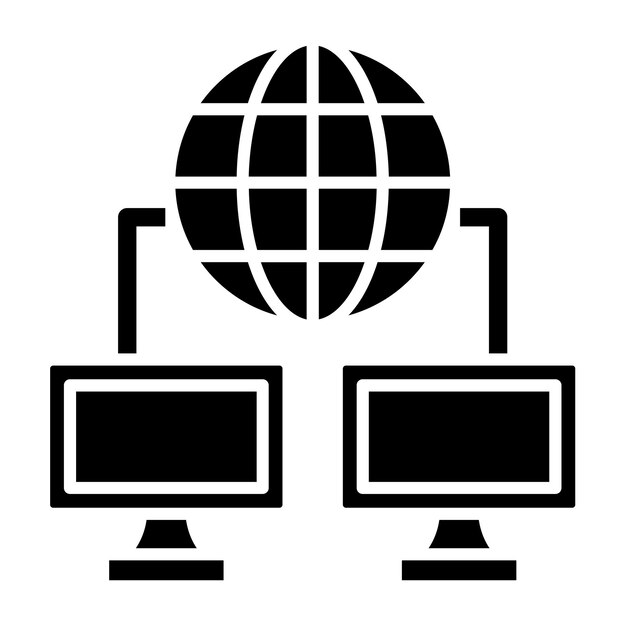 コンピュータネットワークのアイコン